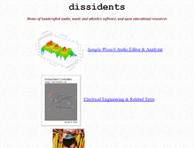 Tablet Screenshot of dissidents.com